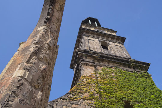 Hannover - Mahnmal Aegidienkirche, Niedersachsen, Deutschland, Europa