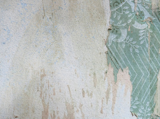 old vintage wallpaper. grunge background