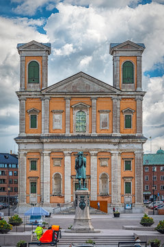 Karlskrona Fredrik Church From Town Hall Steps