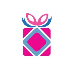gift logo vector