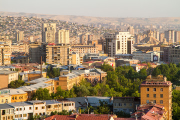 Obraz premium Panorama Yerevan, Armenia