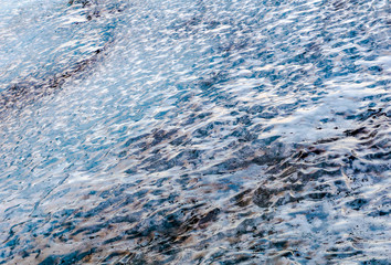 blue ice surface background