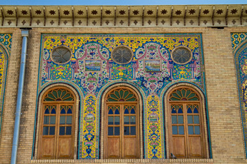 Fototapeta na wymiar Golestan Palace, Tehran city, Iran