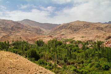 Historic village of Abyani, Esfahan, Iran