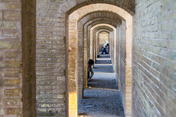 Khaju Bridge, Esfahan, Iran