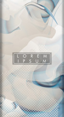 Abstract liquid pattern as background. portrait vector background. vector illustration of eps 10