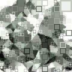 Abstract colorful canvas square geometric seamless pattern background