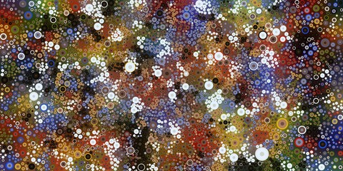 Fototapeta premium Abstract colorful canvas square geometric seamless pattern background