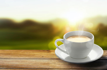 Hot coffee