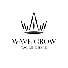 Creative Crown Concept Logo Design Template abstract Logo design vector template. Crown Logo Royal King Queen concept symbol Logotype concept icon.