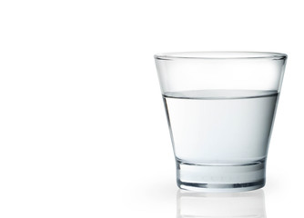 Glass with water