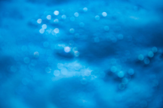 Abstract bokeh background of foam bubbles