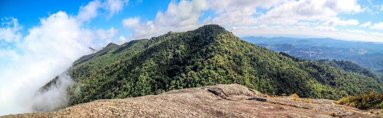 Brazilian mountains landscape at Monte Verde, Minas Gerais State