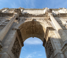 Obraz premium arch of constantine in rome