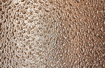 closeup of glass texture