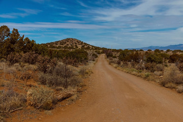 road in desert