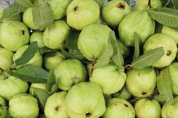 Guava fruit is delicious at street food