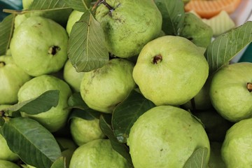 Guava fruit is delicious at street food