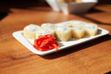 Japanese sushi traditional japanese food