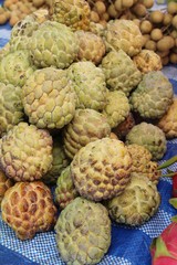 Sugar apple is delicious at street food