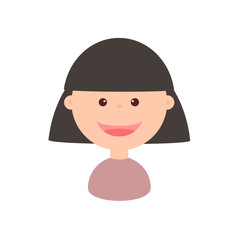 Vector Avatar: cute, cartoon, colorful, simple, flat, abstract