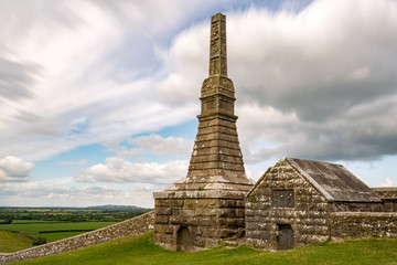 A view of the graveyard from the Rock of Cashel, co. Tipperary Ireland.