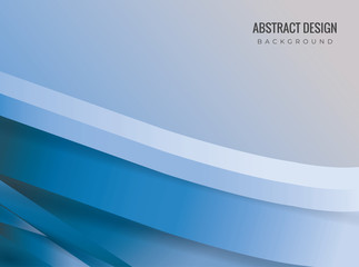 Abstract Blue Wave Set on Transparent Background. Vector 