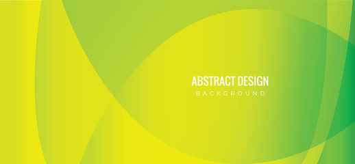 Abstract background green curve and layed element vector illustration 