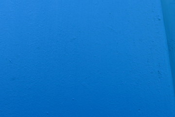 Surface peinte en bleue