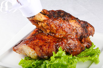 Pork leg
