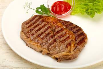 Rib eye steak