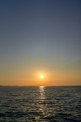 Sunset in Zadar. Croatia. Europe
