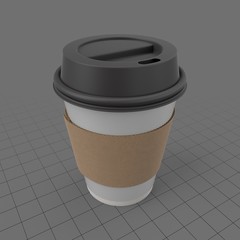 Disposable coffee cup