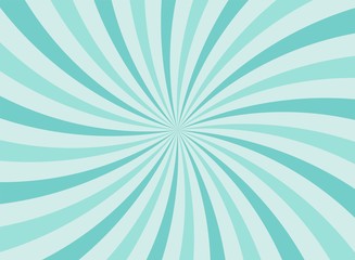 Sunlight abstract spiral background. Gold yellow color burst background with stars.