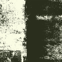 Abstract grunge vector background. Monochrome handcrafted composition of irregular graphic elements.