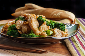 Chinese Food Chicken and Broccoli