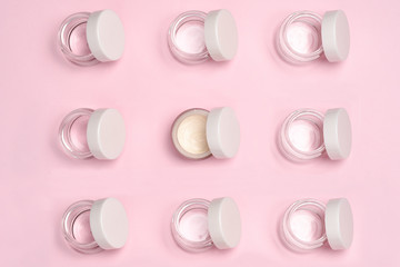 economía circular, envases de crema industria de la belleza