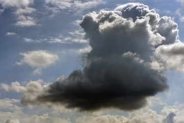Cumulonimbus gewitter wolken
