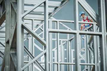Skeleton Steel Building