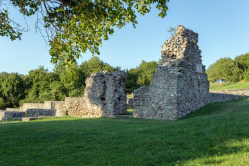 Fototapeta na wymiar Monastery ruins near the village of Pilisszentlelek, Hungary.