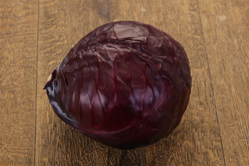 Red bright cabbage