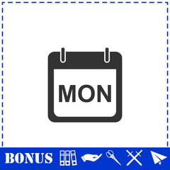 Calendar icon flat