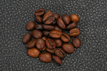 Roasted coffee beans for cooking