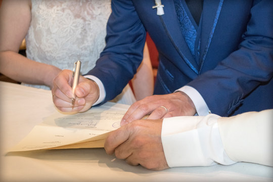 Certificado de matrimonio