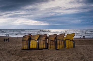 huts on beach