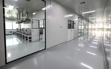 Drug manufacturing laboratory equipment.