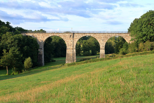 Viadukt der Vennbahn zwischen Aachen Brandt und Kornelim&uuml;nster