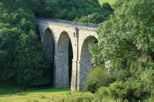 Viadukt der Vennbahn zwischen Aachen Brandt und Kornelim&uuml;nster