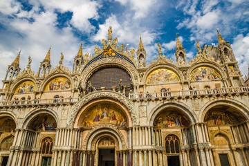 Fototapeta na wymiar St Mark's Basilica - Venice, Veneto, Italy, Europe