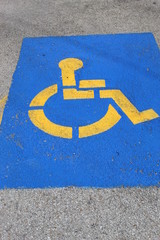 Handicap sign
